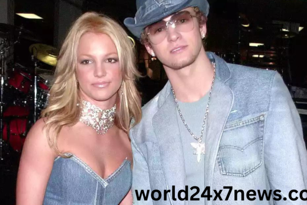 Britney Spears and Justin Timberlake during their shared journey in the spotlight.