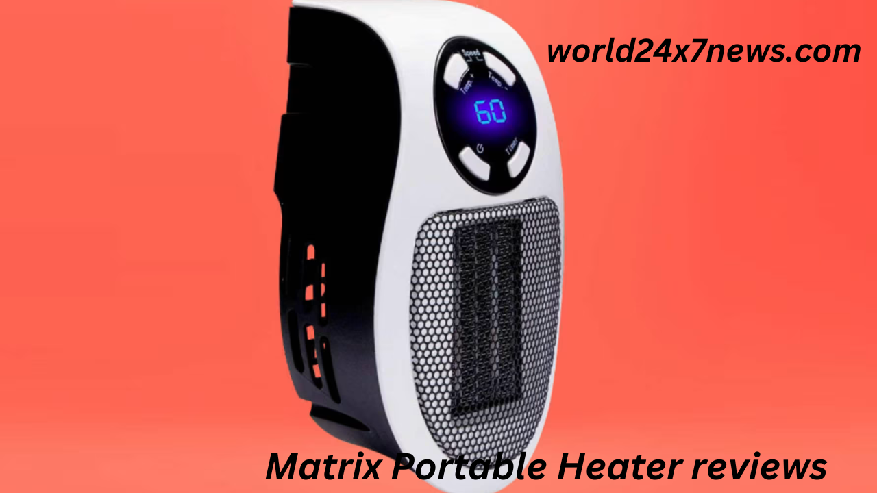 Matrix Portable Heater - A sleek, modern design with advanced infrared heating technology. Easy-to-use digital interface and remote control for personalized comfort. Prioritizing safety with overheat protection and tip-over switch. The epitome of excellence in portable heating solutions.