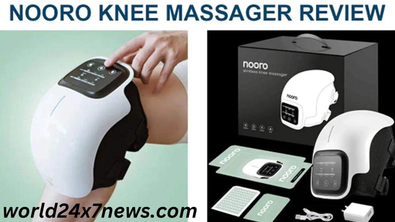 Nooro Knee Massager 2023: Innovative design for holistic knee care. Red light therapy, heat therapy, and massage therapy in one compact device. Say goodbye to knee pain!