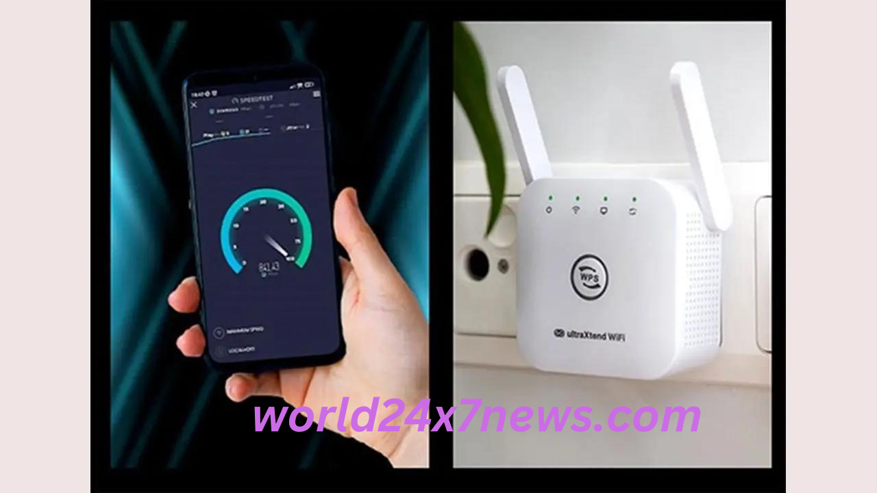 UltraXtend WiFi Booster - A revolutionary gadget ensuring seamless connectivity, eliminating dead zones, and delivering lightning-fast data transmission at 733Mbps. 