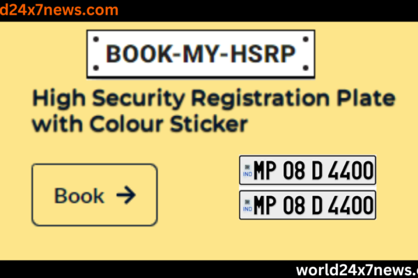 how to book hsrp number plate with bookmyhsrp